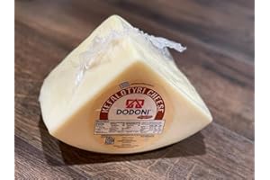 Dodoni Greek Kefalotyri Wheel Cheese, 4.50 or 5 Pound -1 each - Manufacture Cut - Deli Fresh Greek Kefalotyri Cheese (Dodoni)