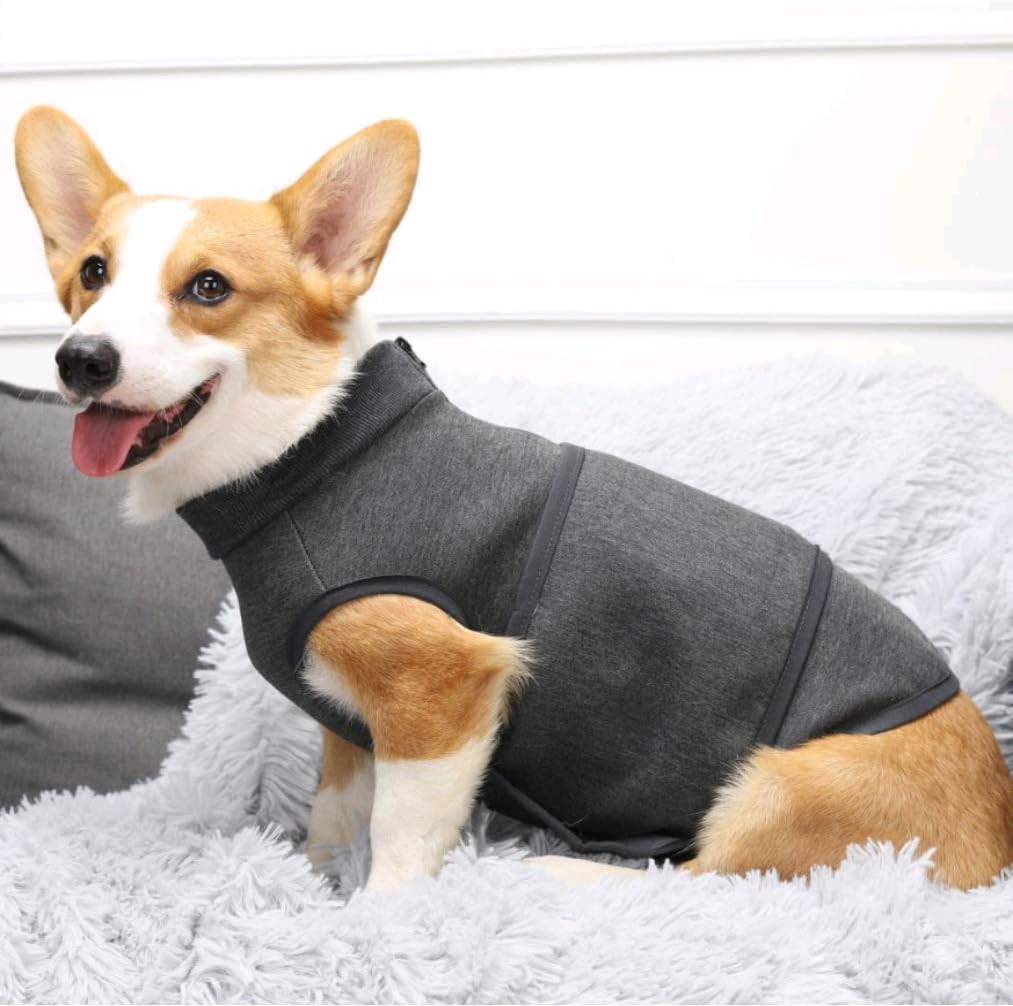TopNewest Dog Anti Anxiety Coat Calm Jacket for puppy to Separation anxiety thundershirt M
