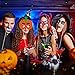 KUUQA Halloween Photo Booth Props Kit Halloween Party Decorations, Pack of 38