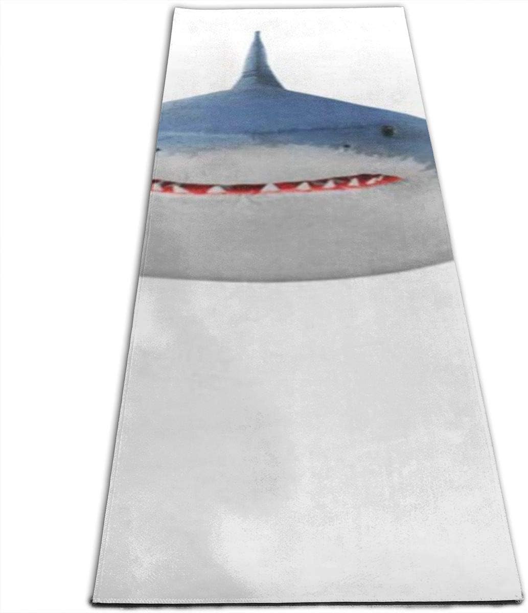 Huang High-Density Sports Yoga Mat 24 71 Inches, Suitable for All Types of Yoga Exercises and Pilates The Great White Shark Carcharodon Carcharias is World Largest Known Extant Predatory Fish Animals