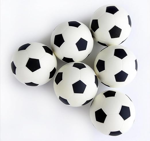 leisialtm 6pcs Juguetes para niños pelota rebote sólido bola ...