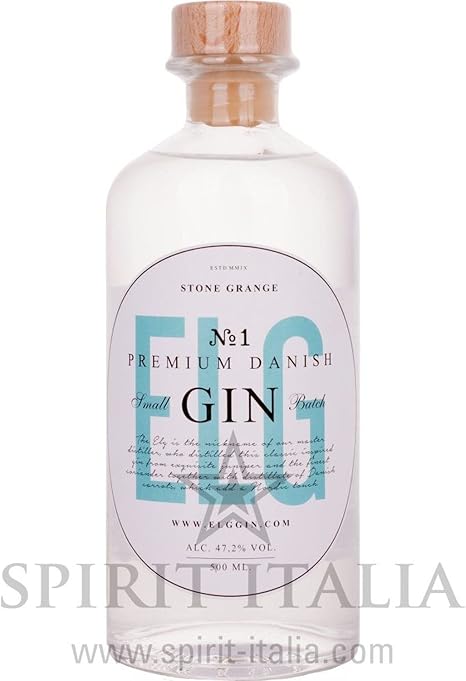 Elg Premium Danish Small Batch Gin No 1 47 20 0 5 L Amazon Co Uk Beer Wine Spirits