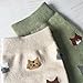 Chalier 5 Pairs Womens Cute Funny Socks Casual Cotton Crew Animal Socks, Style 04, One Size