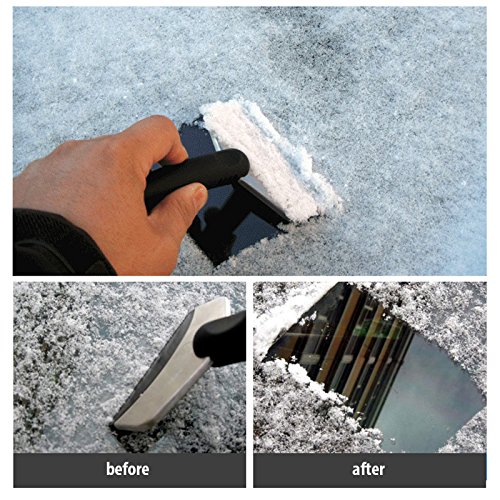 Fablcrew Mini-ijskrabber voor auto, ijskrabber voor voorruit, met handvat - Afbeelding 3