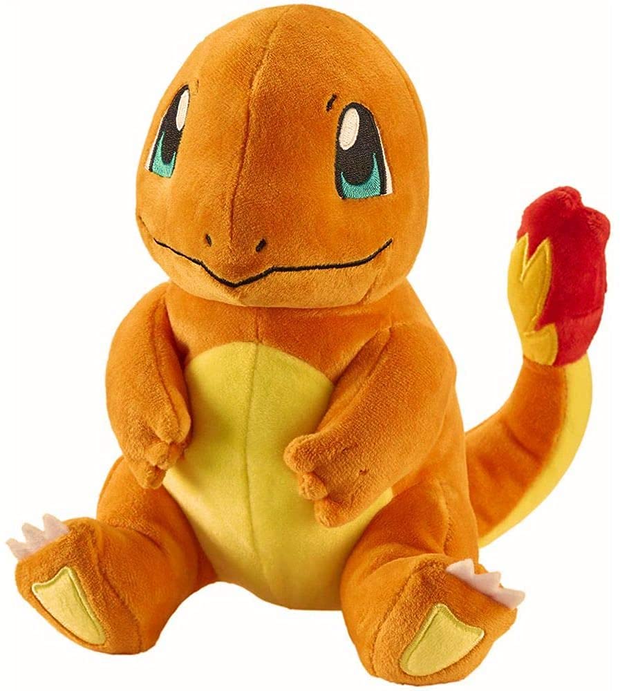 Pokemon Plush Figures | 20 cm Plush Animal | Stuffed Toy, Plush:Charmander sitting
