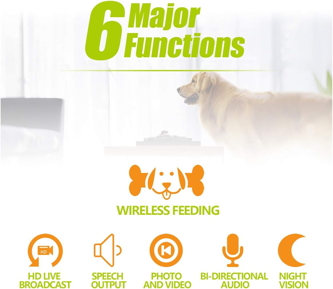 skymee dog camera treat dispenser