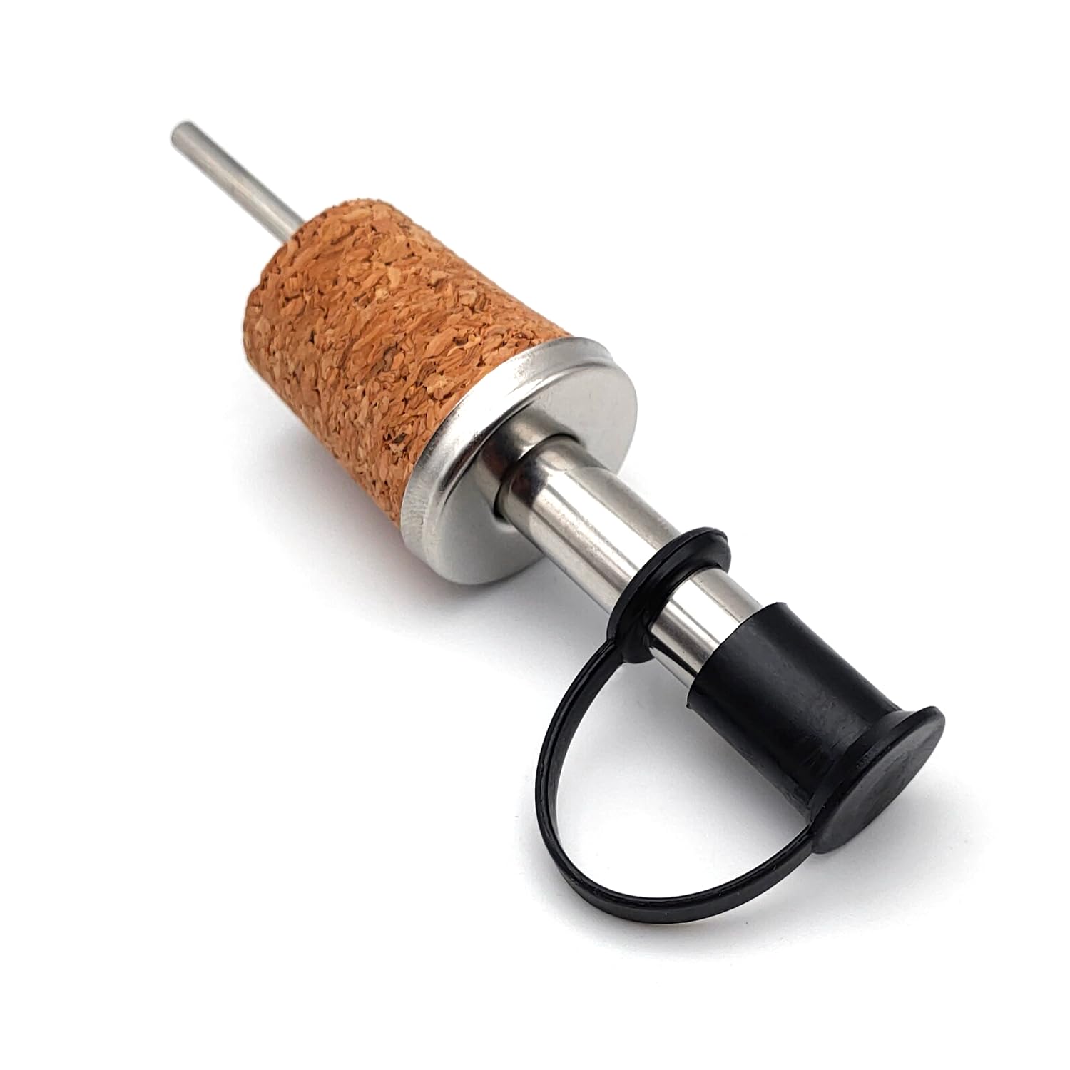 Leddy Living Olive Oil Dispenser Vinegar Caps Bottles with Drip Pourer - Open and Close - Anti Oxidation - Portioner for Grappa, Rum, Whiskey, Drinks (1)