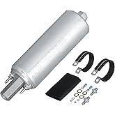 AdvanEX GSL392 255LPH Fuel Pump Universal External Inline Performance Pump Replace GSL392-400-939 With Installation Kit