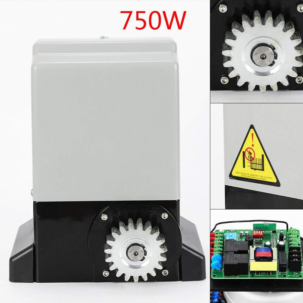 750W Sliding Gate Opener 2000KG Automatic Electric Motor Remote Hardware Metal