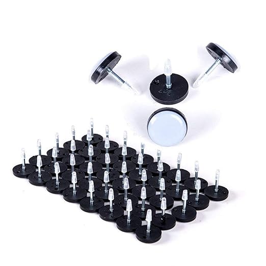 COZ 40 PCs Furniture Glides Gliders and Sliders Nail On, Magic Chair