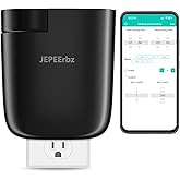 Waterless Diffuser, Plug in Diffuser for Essential Oils,Waterless Essential Oil Diffuser in Wall, Smart Bluetooth App Control, Up to 500 Sq.ft Coverage, Black