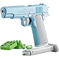 Turnip Gun Fidget Toy for Teens and Adults - 3D Printed Small Pistol Toy, Stress Relief for Friends (Blue, Large)
