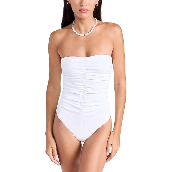 Carmen Marc Valvo Women's Twisted Tides One Shoulder Cut Out One