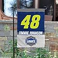 NASCAR Jimmie Johnson #48 Two Sided Garden Flag