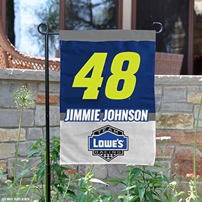 NASCAR Jimmie Johnson #48 Two Sided Garden Flag