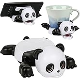 Funny Coasters for Desk – Panda Drink Coaster & Kawaii Phone Holder, Cute Panda Gifts for Office or Home, Also a Funny Turtle Coaster Alternative for Office or Home