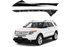 AIWGIW Windshield Pillar Trim Panel Molding Compatible with Ford Explorer 2011-2019 Replaces BB5Z7803136AA BB5Z-7803136-AB 926-451 (Right, Gloss Black)