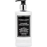 Gilchrist &amp; Soames London Hand &amp; Body Lotion &ndash; Natural Moisturizer with Red Tea, Soy, Grape Seed Oil, &amp; Ginkgo &ndash; Paraben &amp; Sulfate Free Cream with Crisp, Clean Scent, 15.5 oz Pump