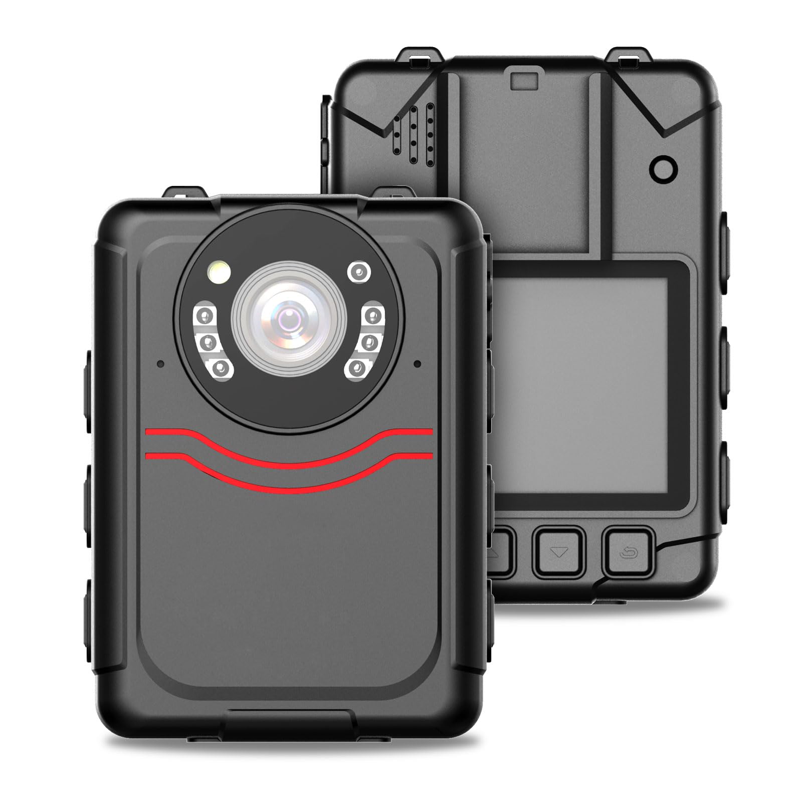 TAMEIVISUA 1296P HD Police Body Camera,64G Memory,Night Vision,14Hours ...