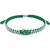 HARACRAFT Infinity Bracelet, Forever Tibetan Bracelet, Surfer String Wrap Bracelet for Men, Women, Forever Love Friendship Bracelet, Luck and Protection Boho Style Jewelry