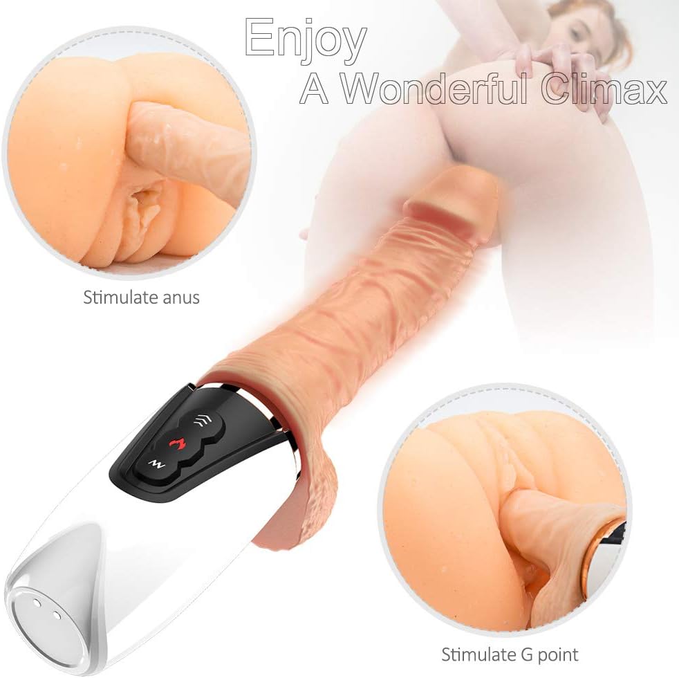 7 Mode Th-rsuting Ro-tating G S Potter VibraAtor with Suction Cup Soft Full Body Massage Wand Toys for Female
