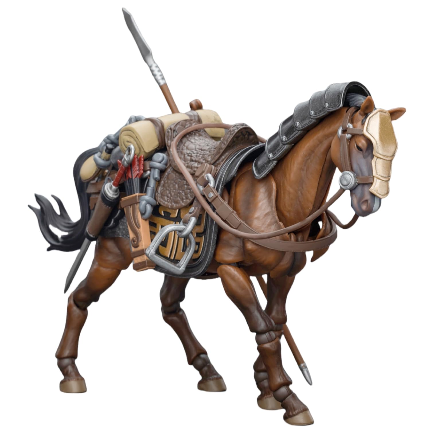 HiPlay JoyToy Ancient Military Collectible Figure: Northern Hanland Empire Armored Horse 1:18 Scale Action Figures JT5864