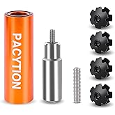 Bike Bicycle Fork Star Nut Setting Tool, MTB Star Nut Tool with 2 Spare Special Screws and 4 Star Nuts, Foundation Star Nut S