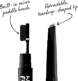 NYX Fill & Fluff Eyebrow Pomade Pencil Blonde Dual Ended Brow Kit view 3