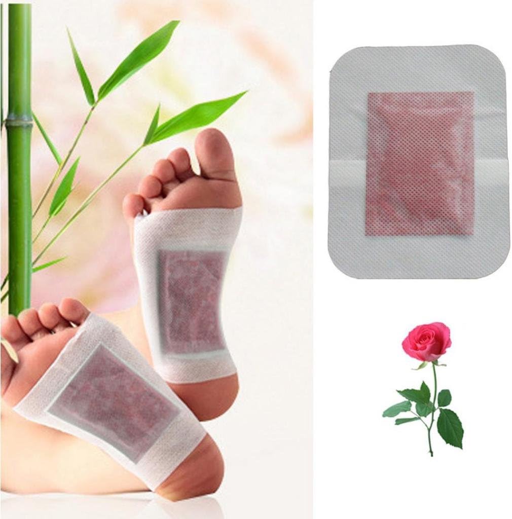 50 Premium 2-in-1 Foot Pads | Concentrated Formula | for Foot Care, Pain Relief, Relaxation, General Well-Being | 5 Special Blends | by Shaman's Brew: Health & Personal Care