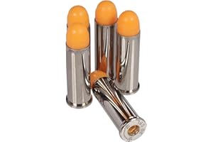 S.T. ACTION PRO INC. ST Action Pro 38 Special Dummy Rounds – Orange Safety Trainer Dummy Rounds, Reusable Dry Fire Training Ammunition (5-Pack) for Gun Owners