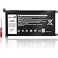 NATNO WDX0R Laptop Battery for Dell Inspiron 13-5000 15-5000 15-7000 17-5000 Series 7378 7368 5368 5378 5379 7560 7569 7570 7579 5565 5567 5568 5578 5767 5765 [42Wh 11.4V 4Cell]