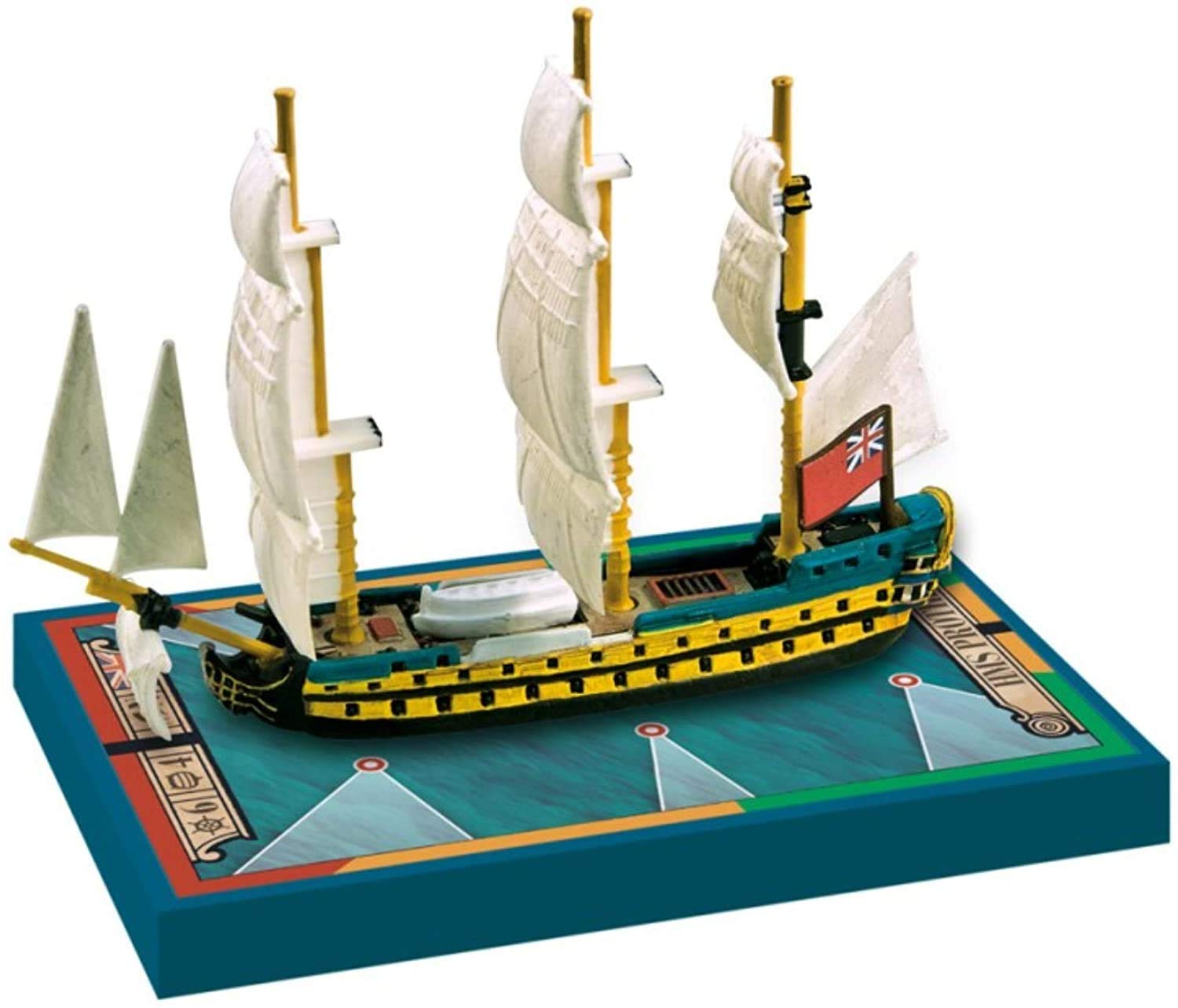 Arrakis Games HMS Protee 1780/ HMS Argonaut 1782: Sails of Glory Ship Pack