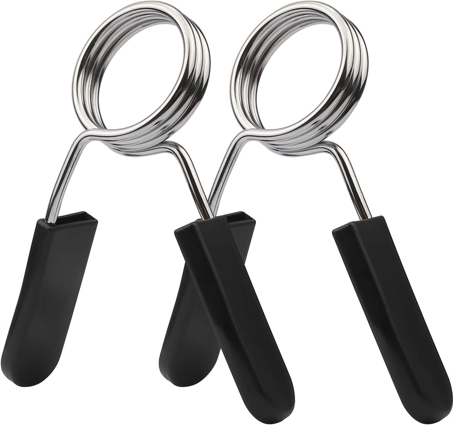 Euway Weight Bar Clips Barbell Clamps 2 Inch for Olympic