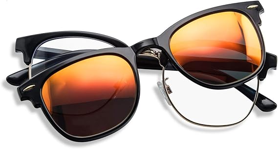 clubmaster clip on sunglasses