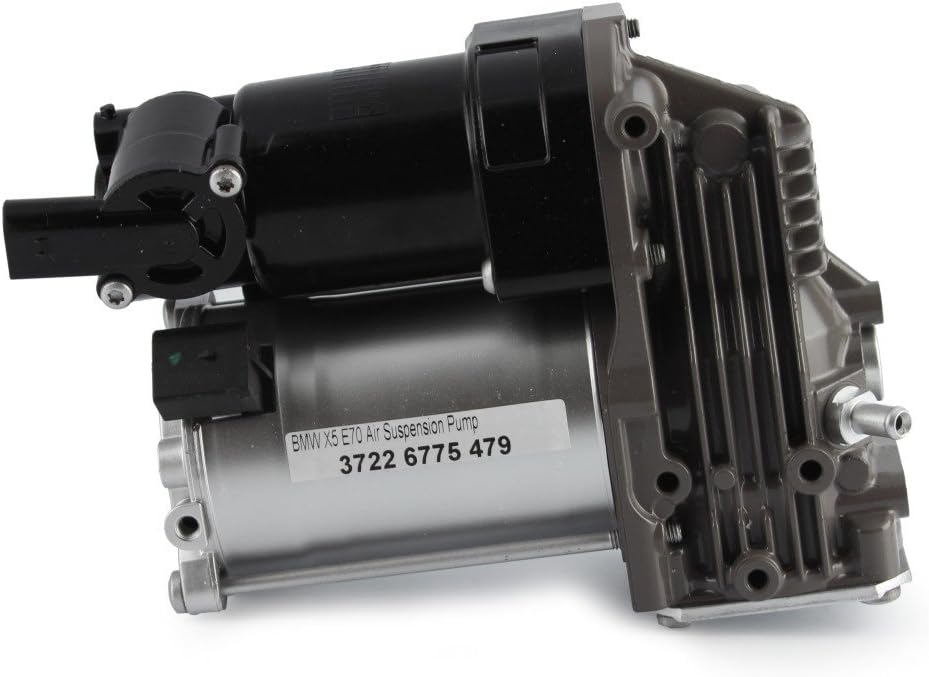 PAO MOTORING New Airmatic Air Suspension Compressor Pump for BMW X5 E70 2007-2013 OEM 37226775479 37206859714