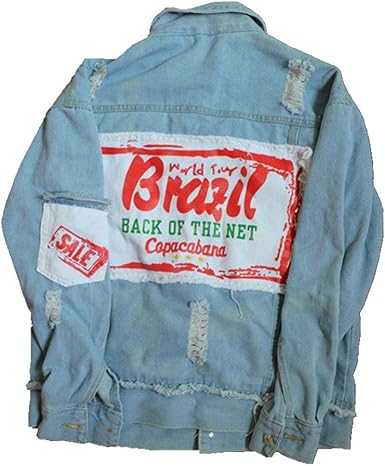 mens plus size denim jacket