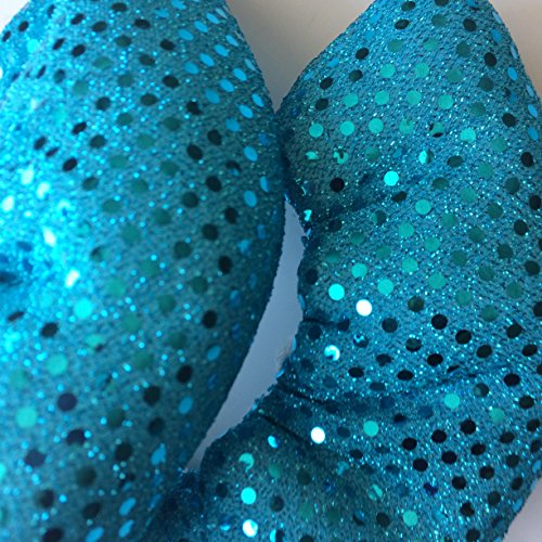 image for My Skate Scene Turquoise Blue SPARKLE Ice Skate Soakers Figure Skating