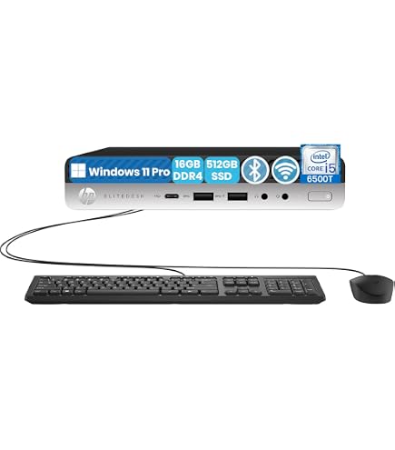 Amazon.com: HP Elitedesk 800 G3 Mini Business Desktop Computer