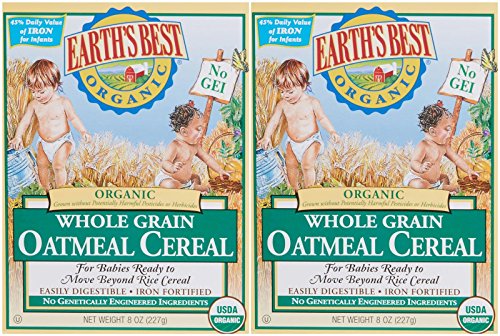 Earth's Best Baby Cereal - Oatmeal - 8 Oz - 2 Pk
