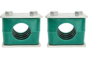 Hydraulic Pipe Clamp 2PCS Plastic Pipe Clamps Standard Metric Tube Hose Clips for 14mm Outer Diameter Pipe