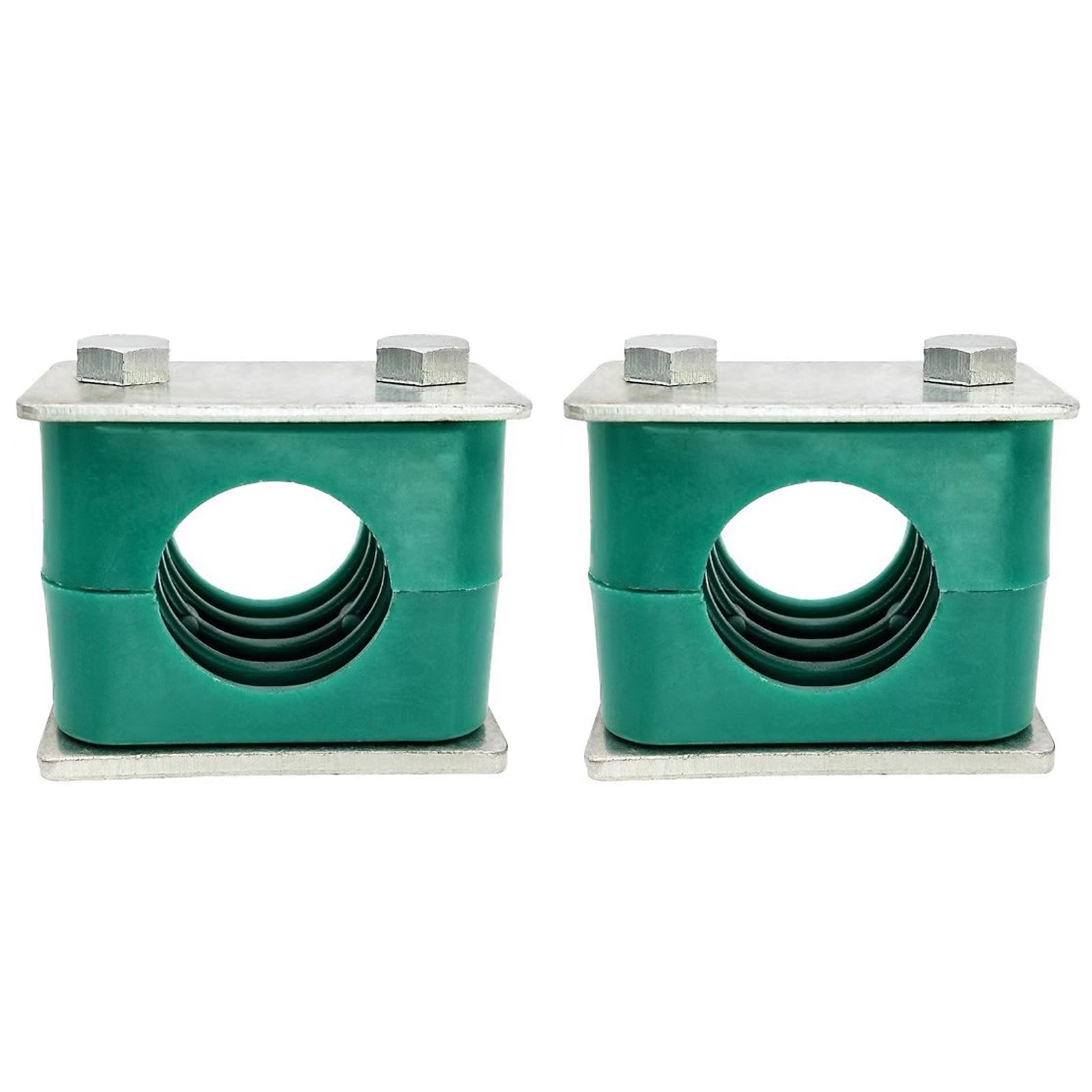 Hydraulic Pipe Clamp 2PCS Plastic Pipe Clamps Standard Metric Tube Hose Clips for 40mm Outer Diameter Pipe