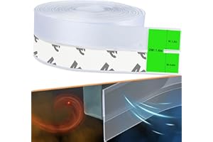 WIGTDA Updated Weather Stripping Door Seal, Door Draft Stopper Silicone Seal Strip for House and Glass Shower Doors for Windows Gaps of Collision and Side, Window Insulation for Winter