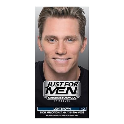 Just For Men Original Formula Men's Hair Color, Light Brown