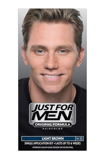 Amazon Com Just For Men Original Formula Men S Hair Color Light