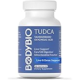 BodyBio TUDCA - Liver Support, Fat Metabolism &amp; Gallbladder Health | Pure Tauroursodeoxycholic Acid Supplement