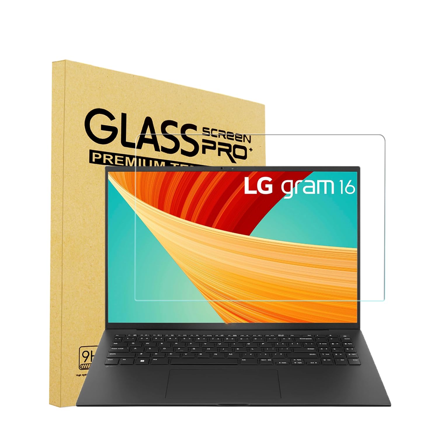 Photo 1 of 16 Inch Tempered Glass Screen Protector for LG gram 16 16Z90T 16Z90TL 16Z90S 16Z90SP 16Z90S 16Z90R 16T90P 16Z90Q 16Z90P, LG gram Pro 16 16Z90TS 16Z90TP,LG gram Pro 2-in-1 16 16T90TP 16T90SP, 9H