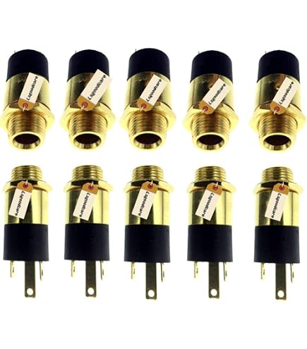 Amazon.com: uxcell 3.5 mm Audio Jack Connector PCB Mount Female