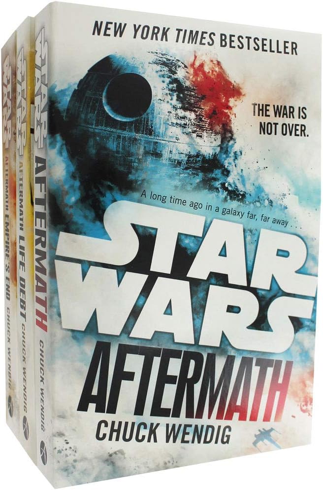 Chuck Wendig Star Wars - Aftermath Trilogy - 3 Book Collection