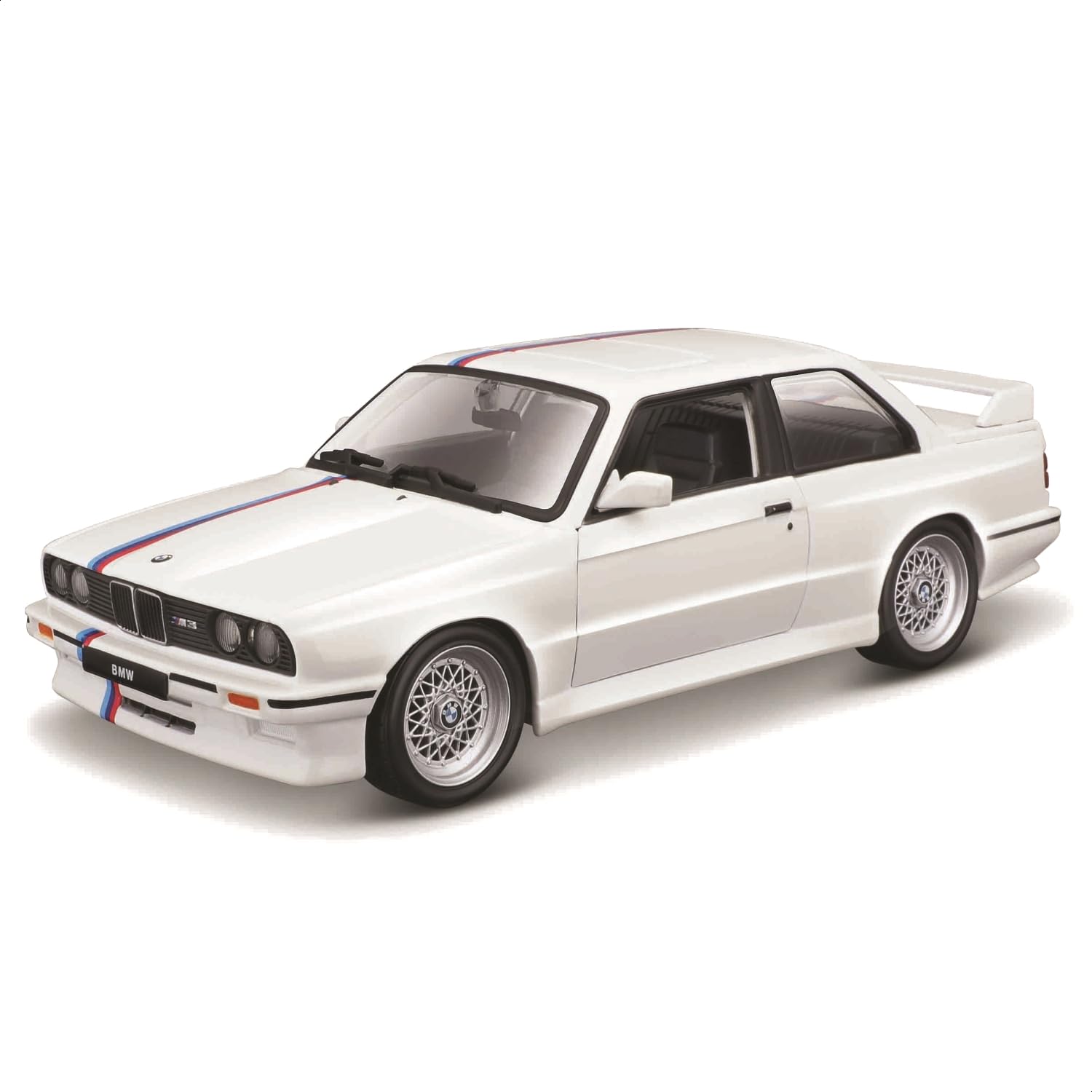 Burago BMW M3 (E30) May Cheong GROUP-BBURAGO-1/24 1988-White Children's Vehicle from 3 Years 21100 W 21100 W White L
