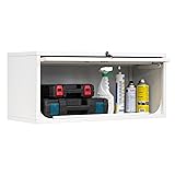 Fesbos Metal Storage Cabinet White Wall Cabinets